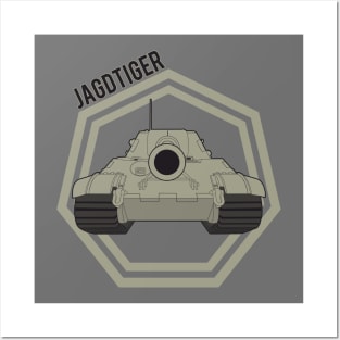 German heavy tank destroyer Jagdtiger Posters and Art